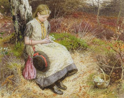 Snowdrops by Myles Birket Foster